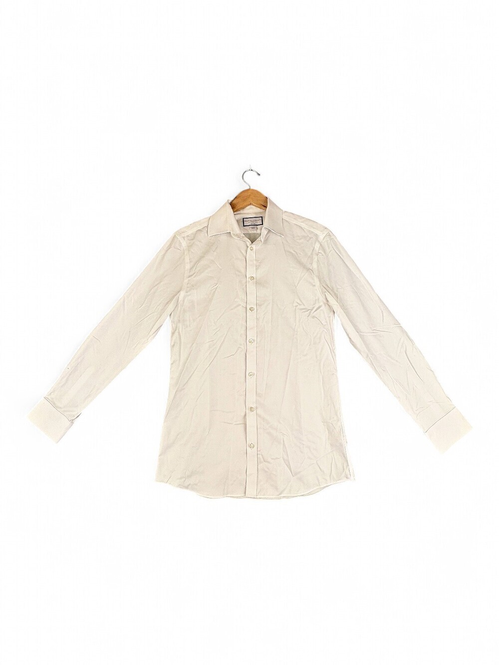 Charles Tyrwhitt White Men's Dress Shirt Size 15